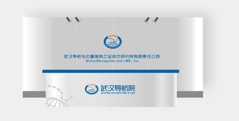 武大导航院,武汉市政府重点企业,VI设计