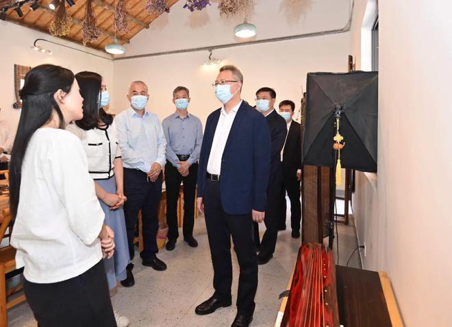 郭元强赴蔡甸区调研新城区高质量发展